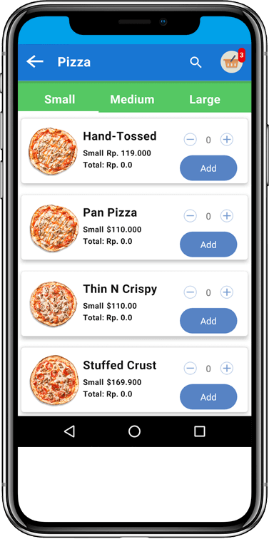 Aplikasi delivery makanan